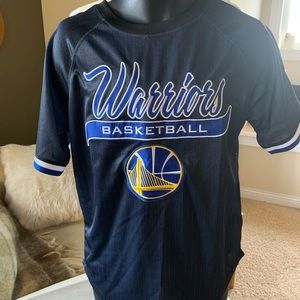 NBA Warriors Medium Embroidered Spell Out